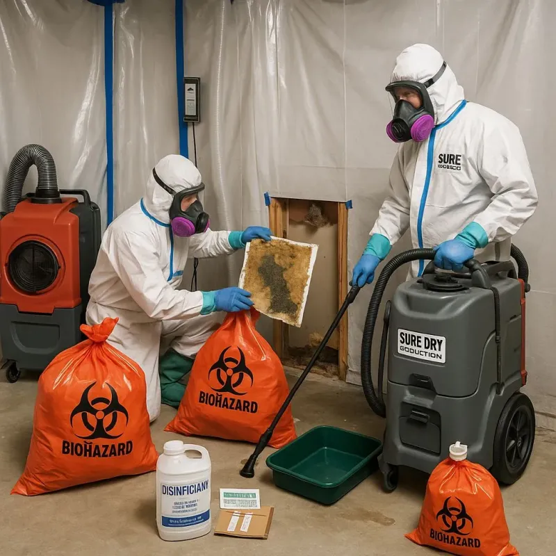 Contaminated Water Handling Protocols process in Davis County, UT